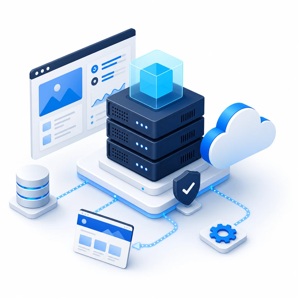 Fully Managed VPS 1 vCPU 2 GB RAM — WNYpress reseller illustration