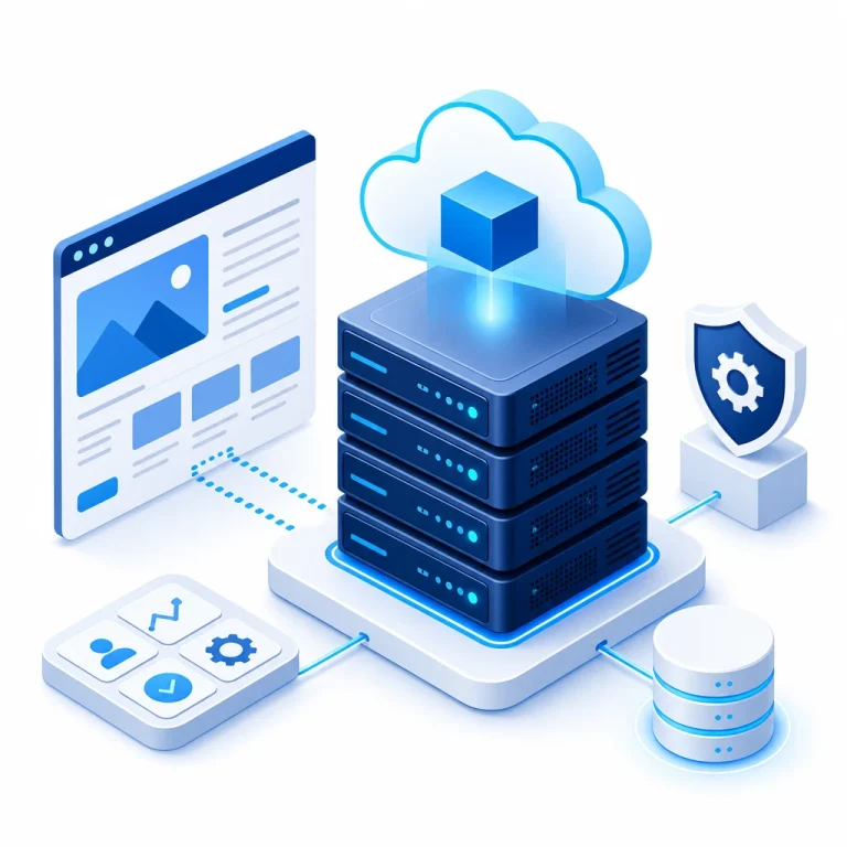 Fully Managed VPS 1 vCPU 4 GB RAM — WNYpress reseller illustration