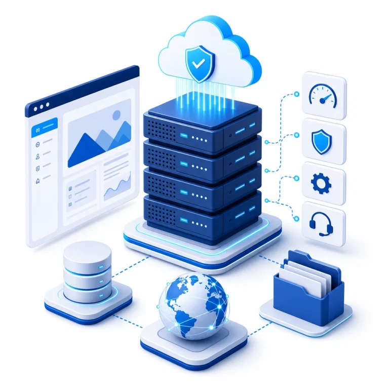 Fully Managed VPS 8 vCPU 32 GB RAM — WNYpress reseller illustration