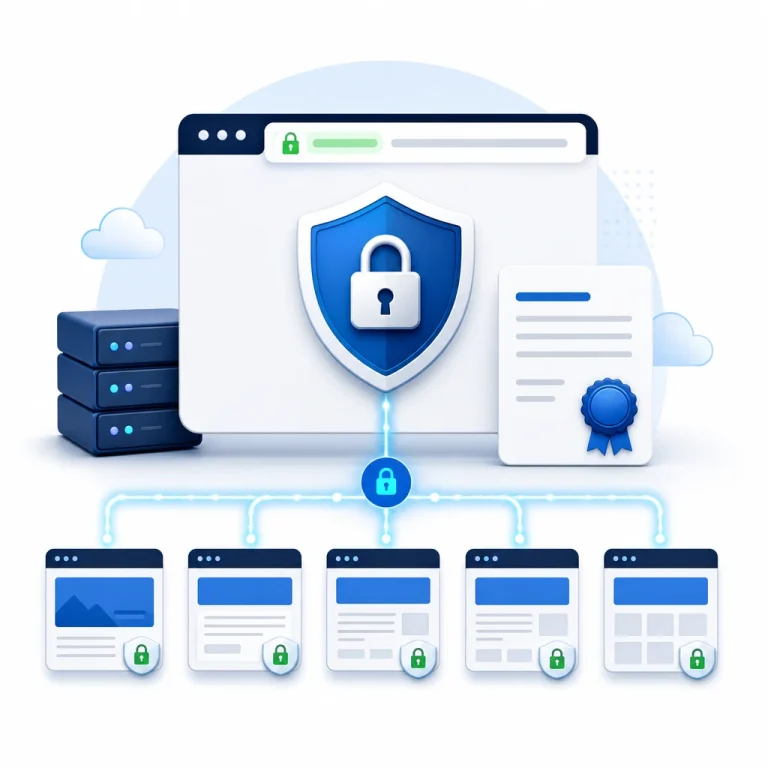 SSL Setup Service - up to 5 sites — WNYpress reseller illustration