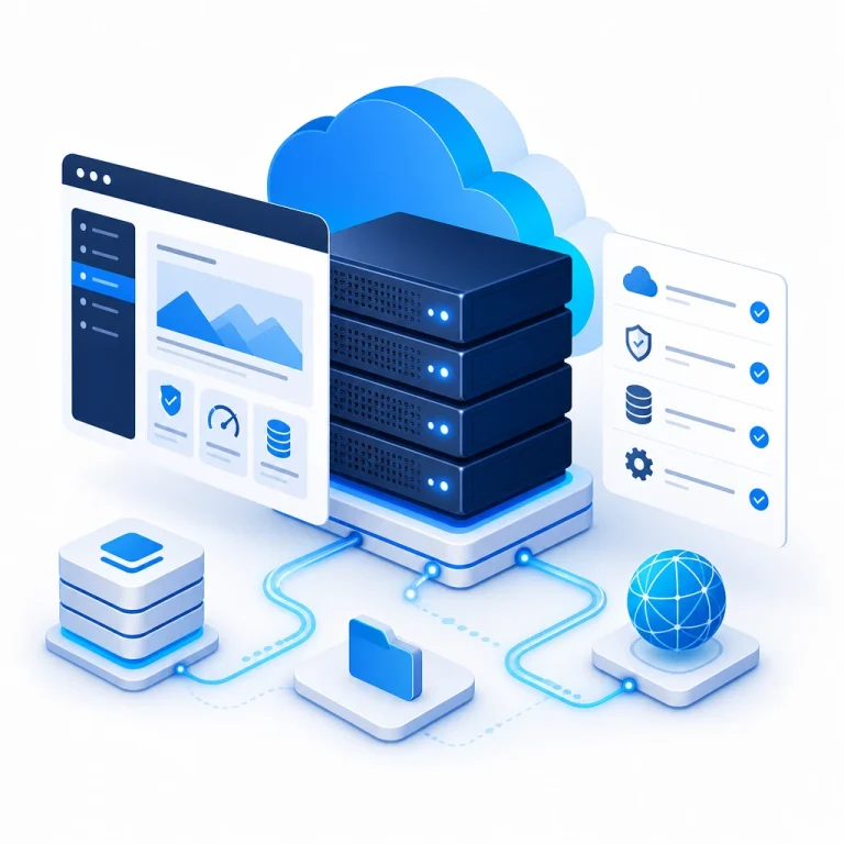 Web Hosting Plus Enhance — WNYpress reseller illustration