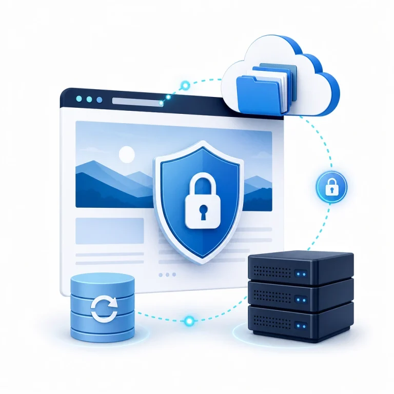 Website Backup 5 GB — WNYpress reseller illustration
