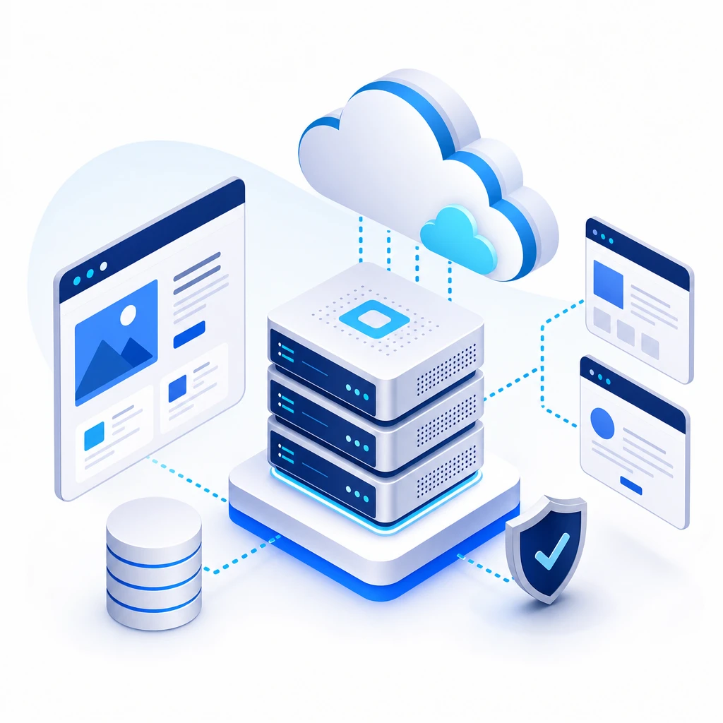 WordPress Basic — WNYpress reseller illustration